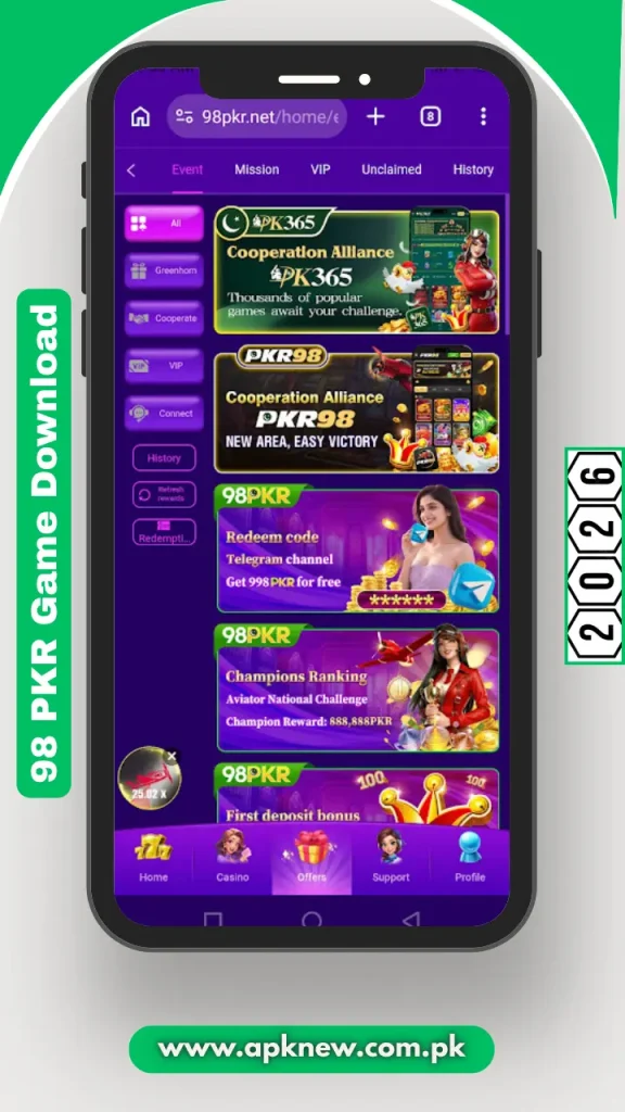98 PKR Game APK